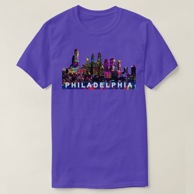 Philadelphia in Graffiti 1 T-Shirt (Design vorne)