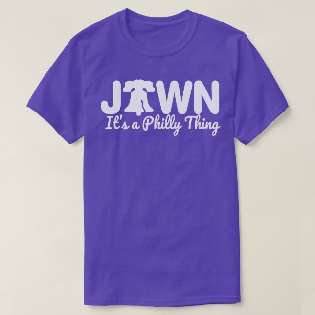Philadelphia Jawn ist eine Philly-Sache T-Shirt (Design vorne)