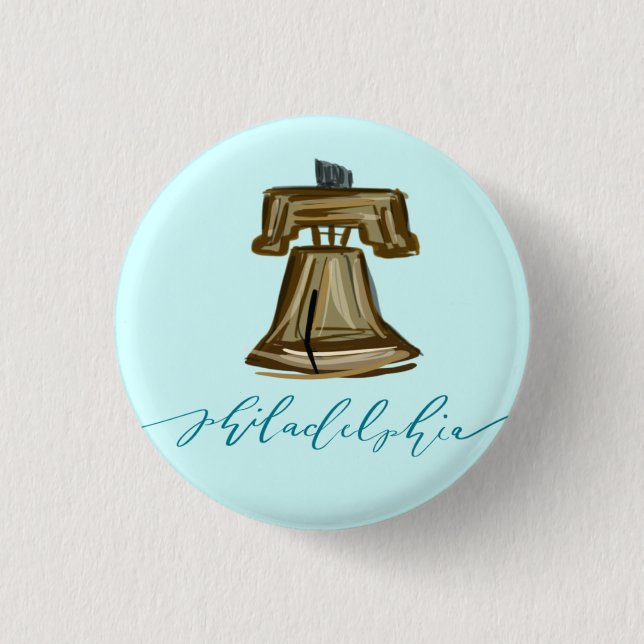 Philadelphia - Liberty Bell Button (Vorderseite)