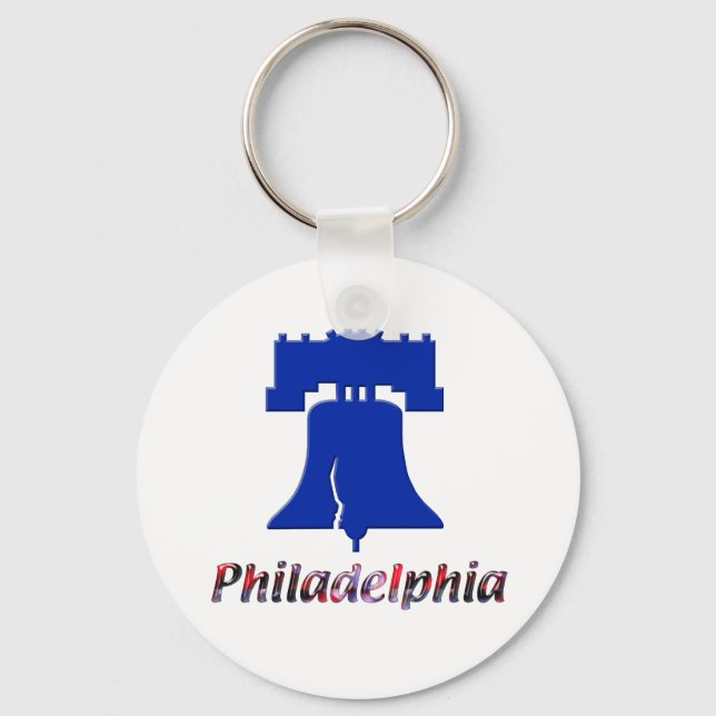 Philadelphia Liberty Bell Schlüsselanhänger (Vorderseite)