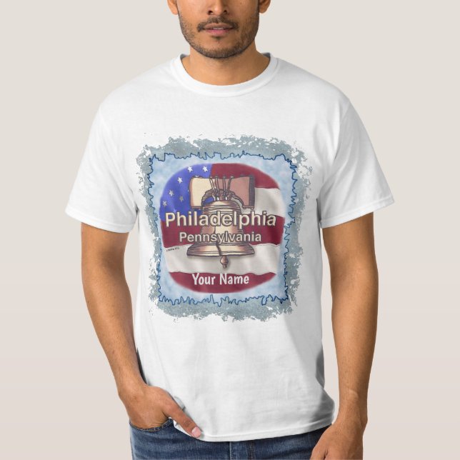 Philadelphia Liberty Bell T - Shirt (Vorderseite)