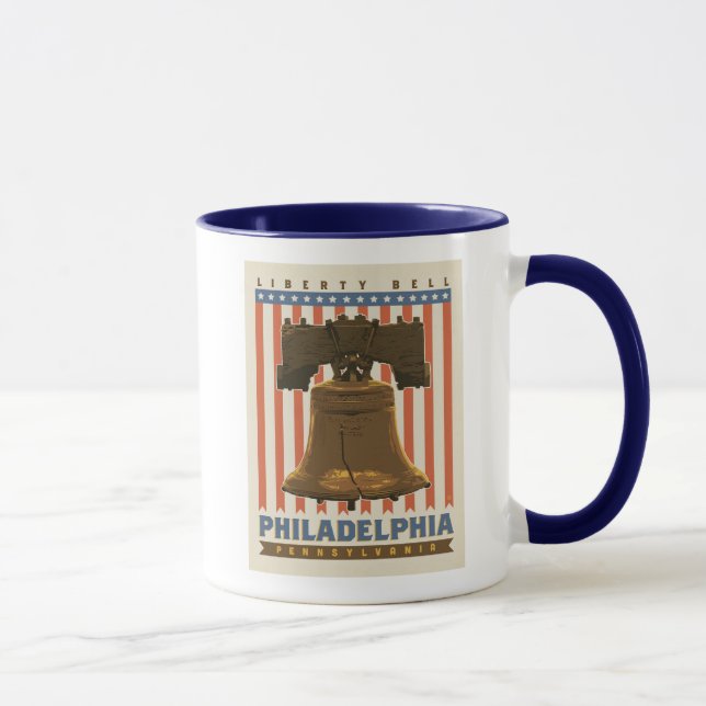 Philadelphia | Liberty Bell Tasse (Rechts)