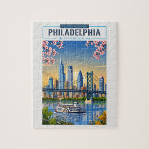 Philadelphia – Liberty Place & Delaware River Puzzle