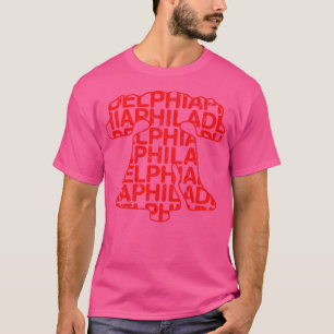 PHILADELPHIA LIEBE PHILLY FAN LIBERTY BELL VINTAG T-Shirt