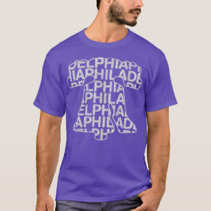 PHILADELPHIA LIEBE PHILLY FAN LIBERTY BELL VINTAG T-Shirt
