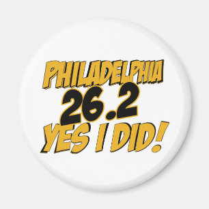 Philadelphia-Marathon Magnet