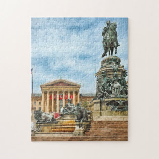 Philadelphia-Museum des Kunst-Foto-Puzzlespiels Puzzle
