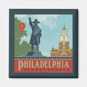 Philadelphia, PA   Unabhängigkeitshalle Magnet