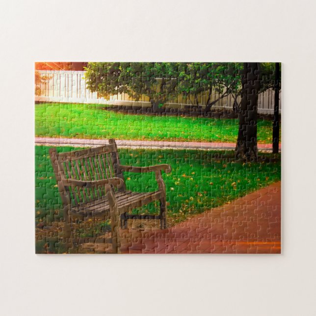 Philadelphia Park Szenen. Puzzle (Horizontal)