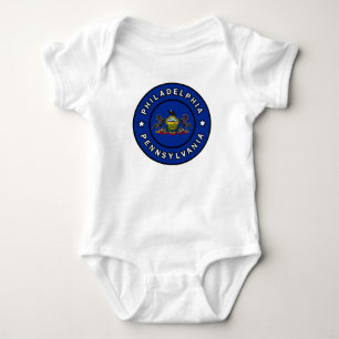 Philadelphia Pennsylvania Baby Strampler
