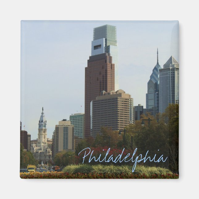 Philadelphia Pennsylvania Fotografie-Magnet Magnet (Vorne)