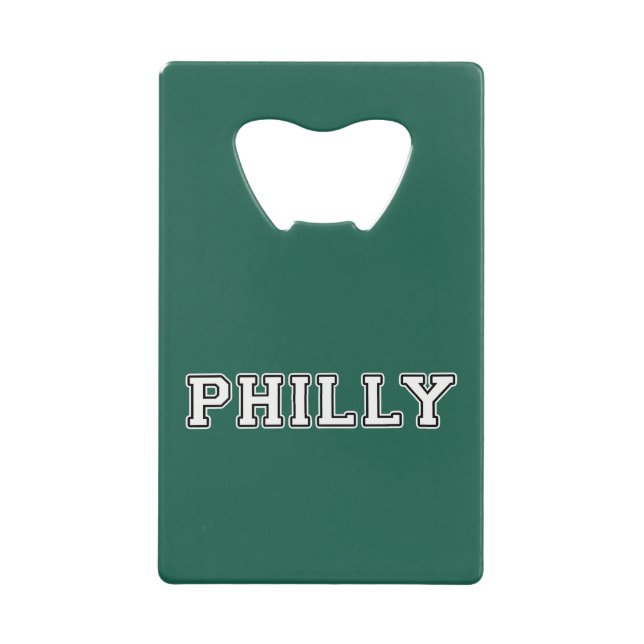 Philadelphia Pennsylvania Geldbeutel Flaschenöffner (Vorderseite)