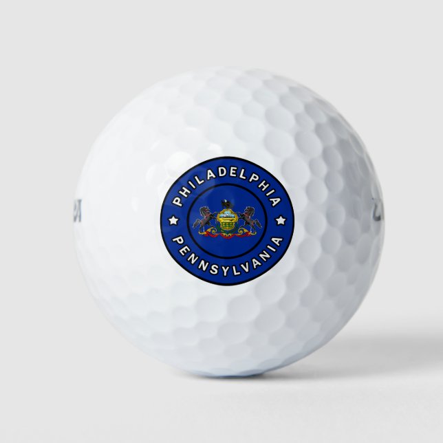 Philadelphia Pennsylvania Golfball (Vorderseite)