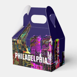 Philadelphia, Pennsylvania in Graffiti Geschenkschachtel