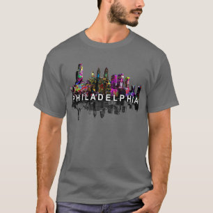 Philadelphia, Pennsylvania in Graffiti T-Shirt