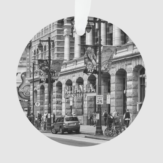 Philadelphia, Pennsylvania Keepake Souvenir Ornament (Vorderseite)