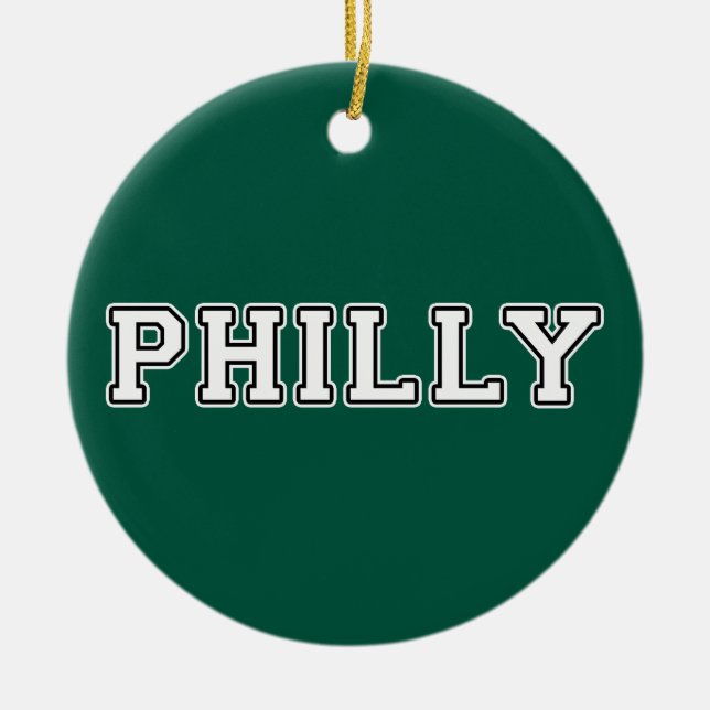 Philadelphia Pennsylvania Keramik Ornament (Vorne)