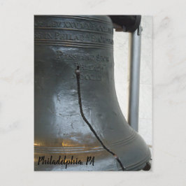 Philadelphia Pennsylvania Liberty Bell Souvenir Postkarte