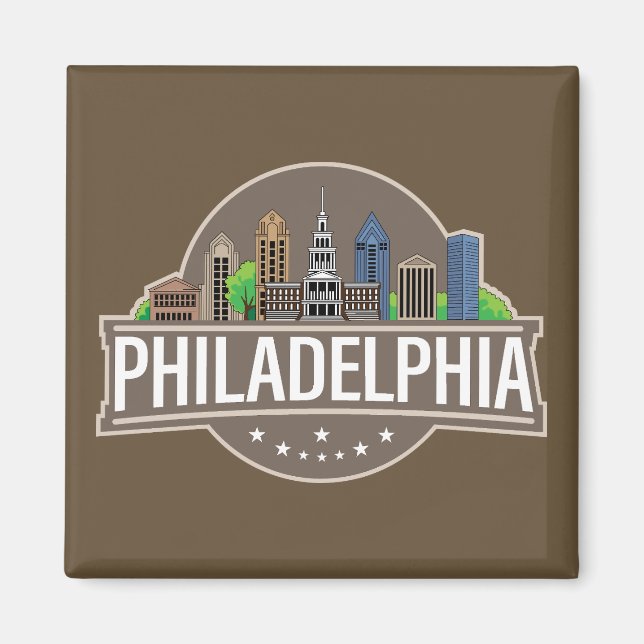 Philadelphia Pennsylvania Magnet (Vorne)
