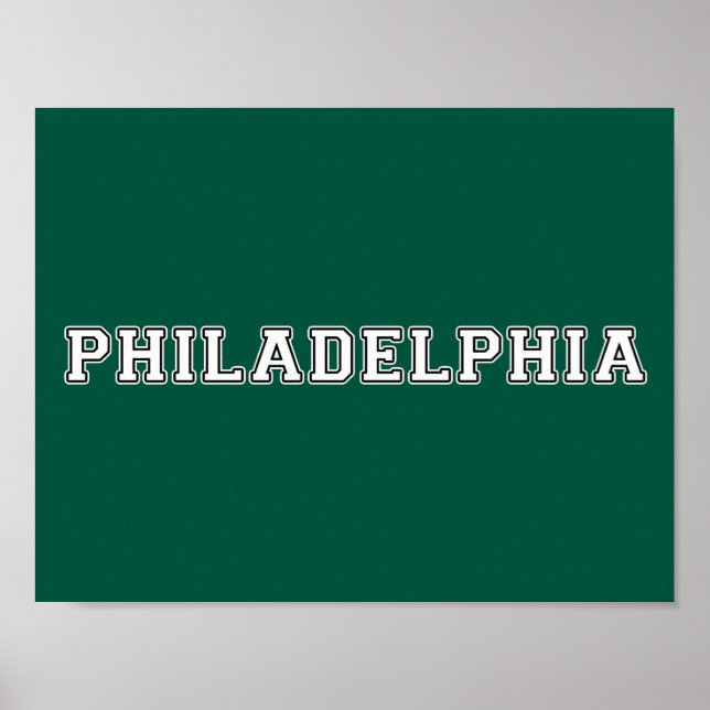 Philadelphia Pennsylvania Poster (Vorne)