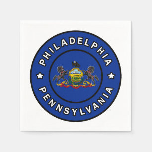 Philadelphia Pennsylvania Serviette