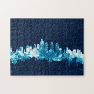 Philadelphia Pennsylvania Skyline Puzzle