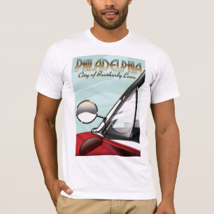 Philadelphia, Pennsylvania "Stadt der Brüderlichen T-Shirt