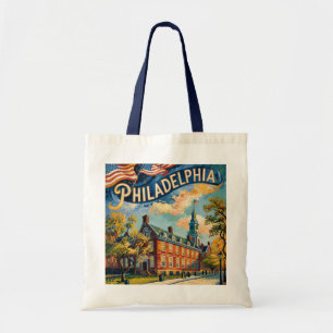 Philadelphia Pennsylvania US Retro Van Gogh Reise Tragetasche