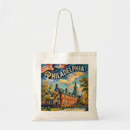 Philadelphia Pennsylvania US Retro Van Gogh Travel Tragetasche