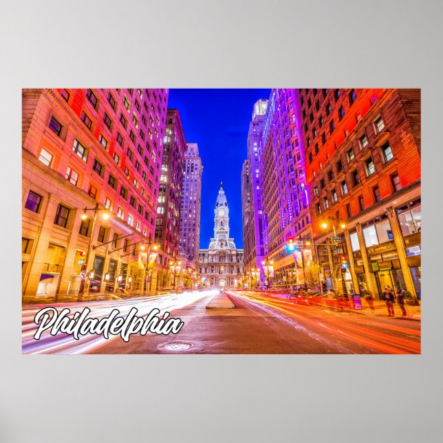 Philadelphia, Pennsylvania, USA Poster (Vorne)