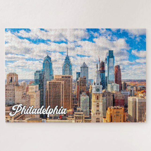 Philadelphia, Pennsylvania, Vereinigte Staaten Puzzle (Horizontal)