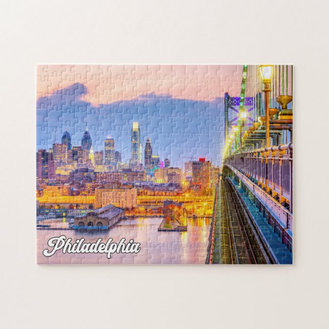 Philadelphia, Pennsylvania, Vereinigte Staaten Puzzle (Horizontal)