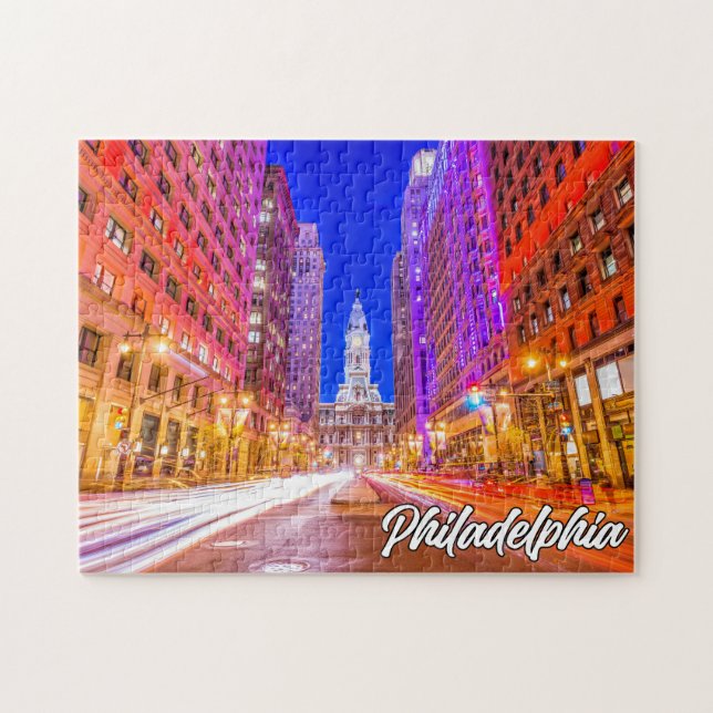 Philadelphia, Pennsylvania, Vereinigte Staaten Puzzle (Horizontal)