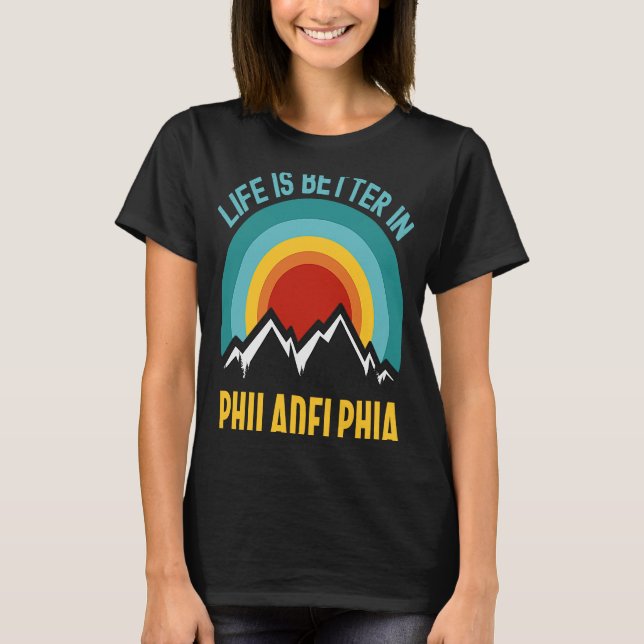 Philadelphia Philadelphia T-Shirt (Vorderseite)