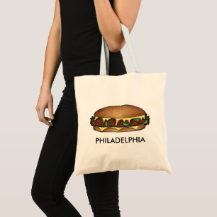 Philadelphia Philly PA Cheese Steak Cheesesteak Tragetasche