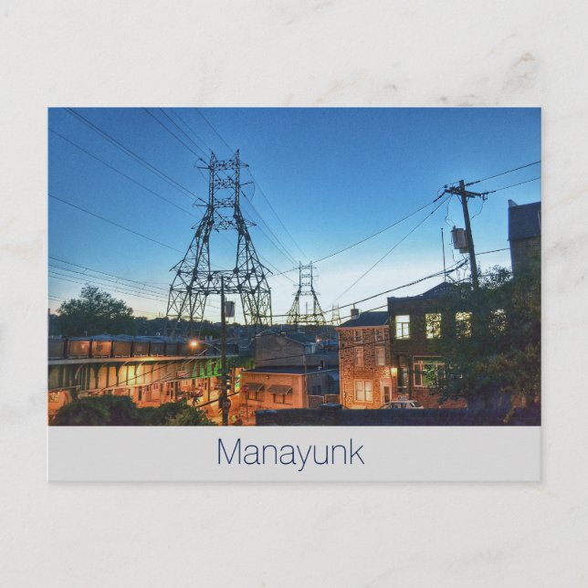 Philadelphia Postcard-Manayunk-Cresson & Cotton Postkarte (Vorderseite)