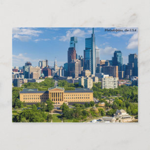 Philadelphia Postcard Postkarte