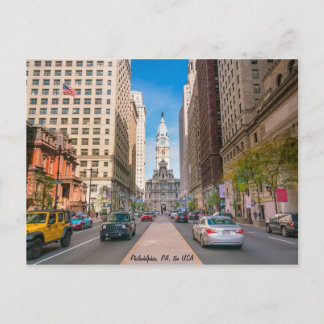 Philadelphia Postcard Postkarte