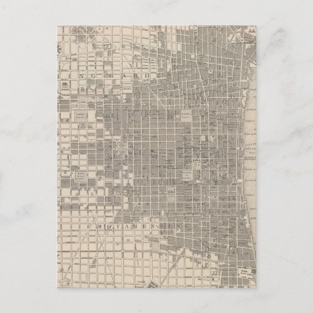 Philadelphia Postkarte (Vorderseite)