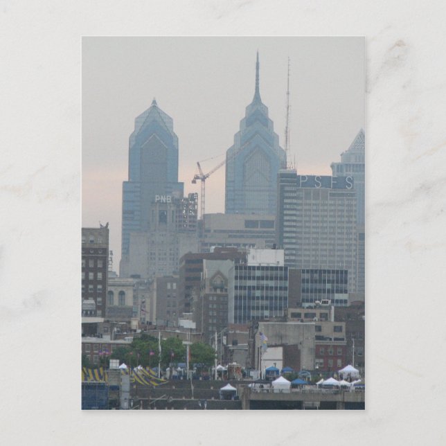 Philadelphia Postkarte (Vorderseite)