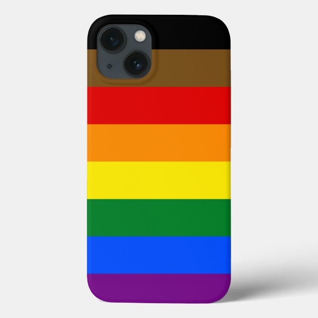 Philadelphia Pride Flag LGBTQ Case-Mate iPhone Hülle (Rückseite)