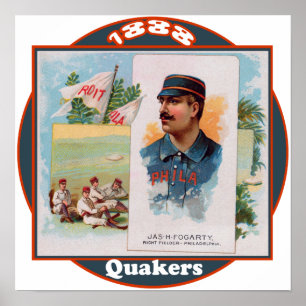 Philadelphia Quakers Poster