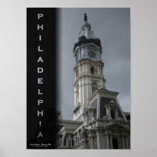 Philadelphia - Rathaus Poster