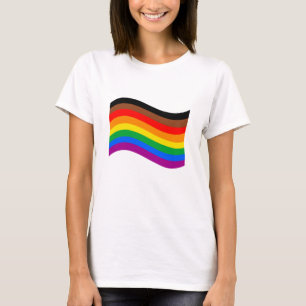 Philadelphia Regenbogen-Stolzflagge T-Shirt