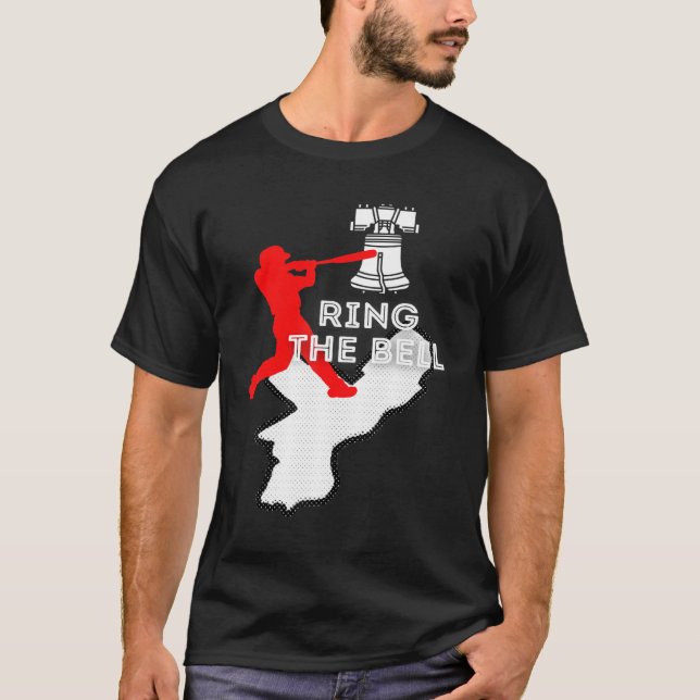 Philadelphia Ring Vintager Freiheitsring T-Shirt (Vorderseite)