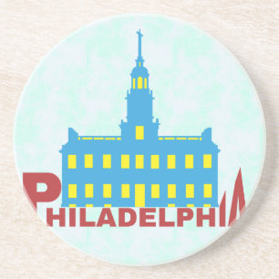 Philadelphia Sandstein Untersetzer
