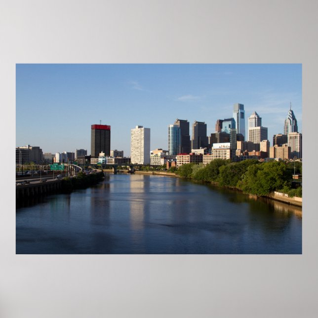 Philadelphia Skyline 3 Poster (Vorne)