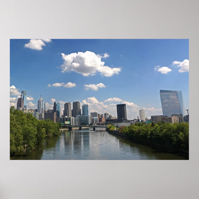 Philadelphia Skyline, Foto von: Joe Dantone Poster (Vorne)