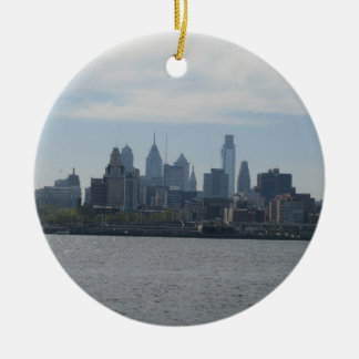 Philadelphia-Skyline Keramikornament