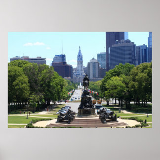 Philadelphia Skyline Poster